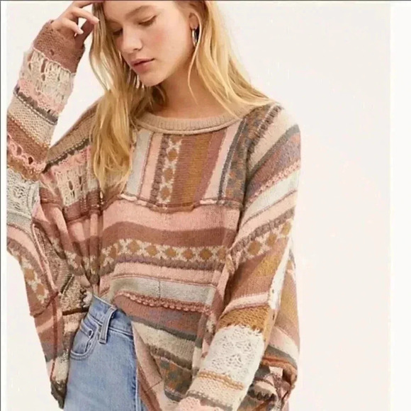 Free People December Skies Sweater - Picture 1 of 8